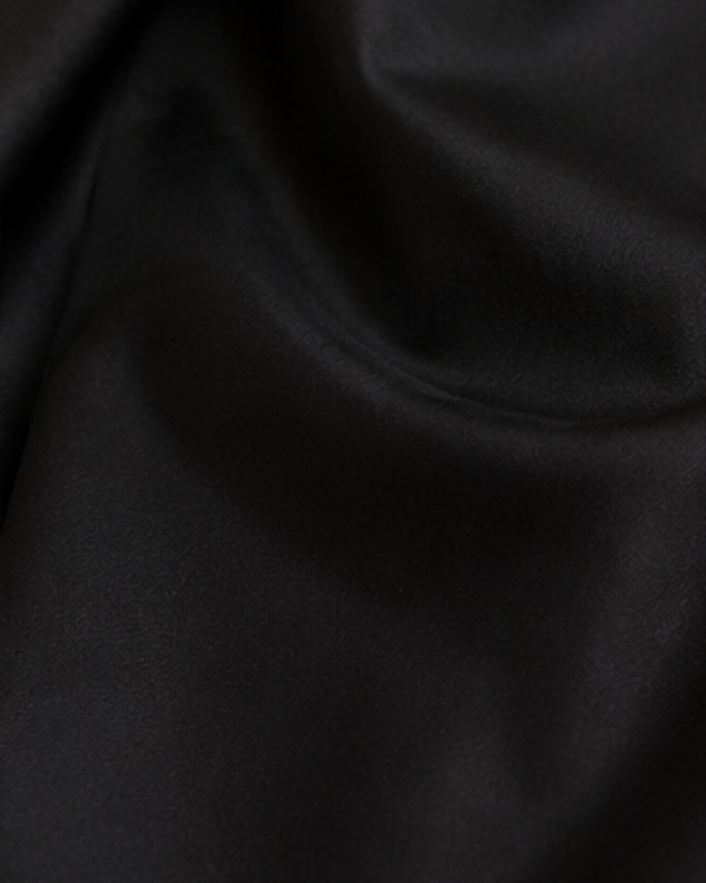 Black Satin Cape Sleeve Maxi Dress