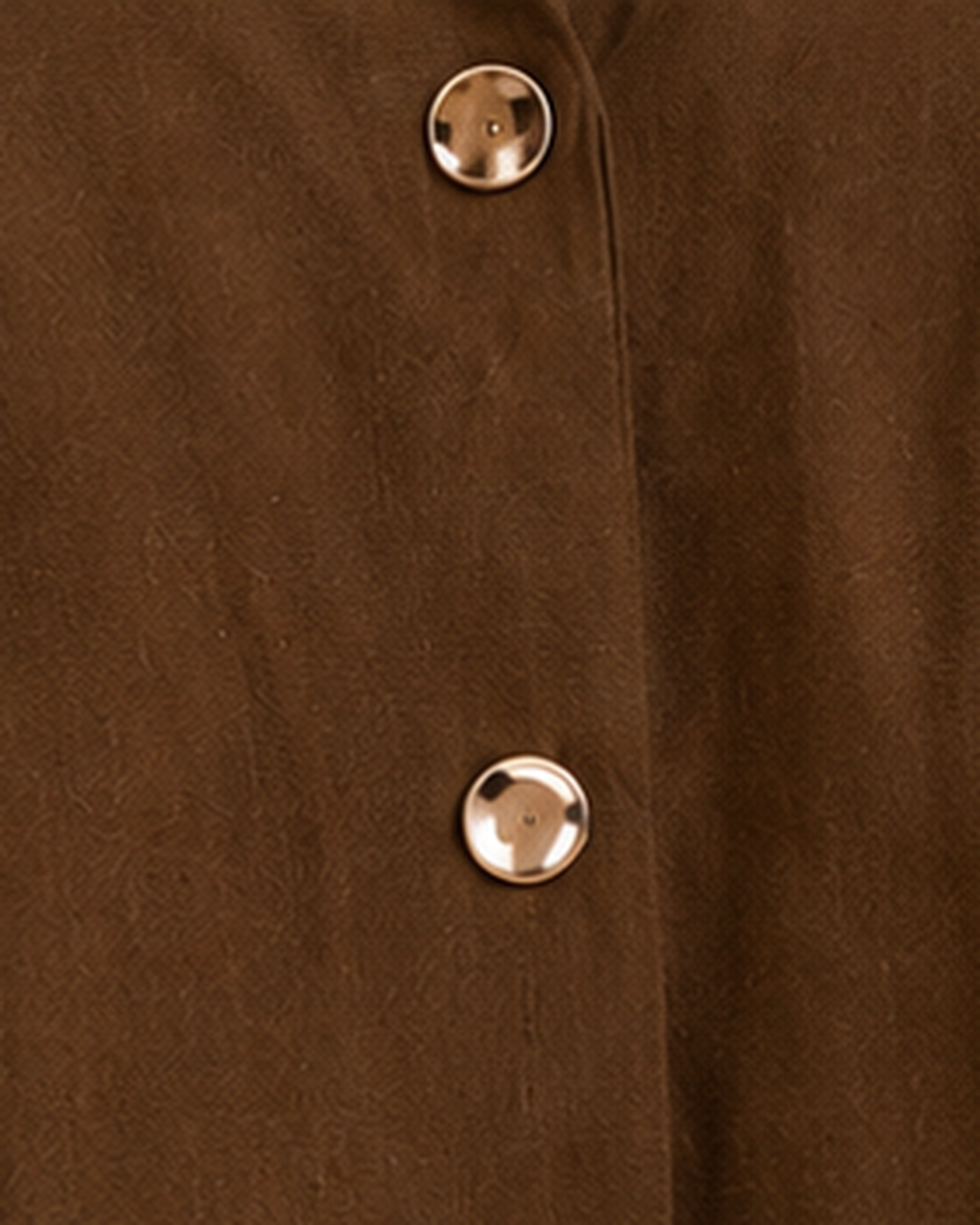 Brown Utility Detail Shirt