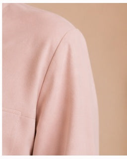 Blush Pink Two-Piece Skirt Set