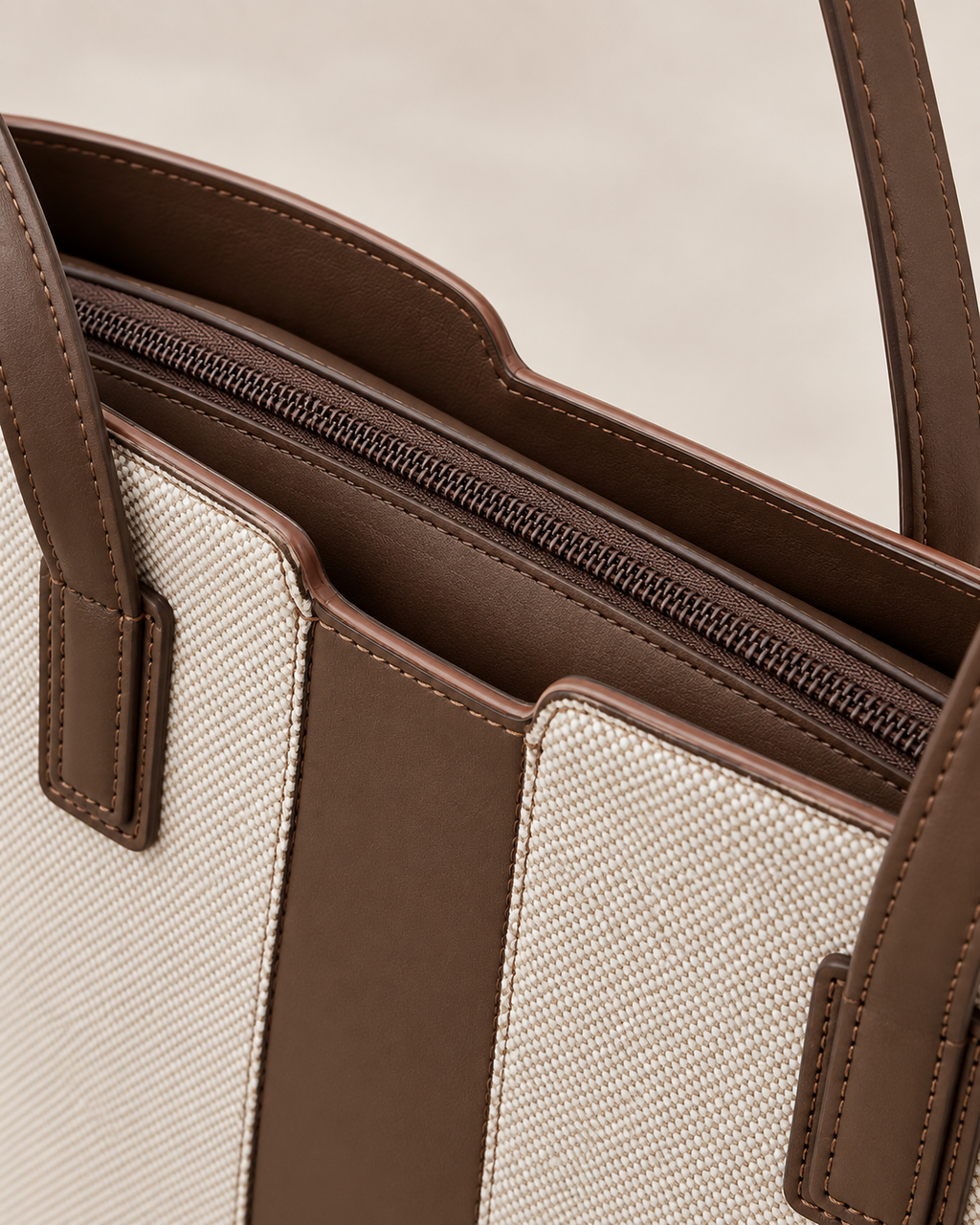 Paisley Bow Contrast Tote Bag
