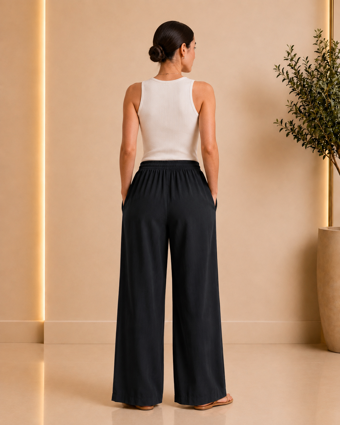 Relaxed Drawstring Pants