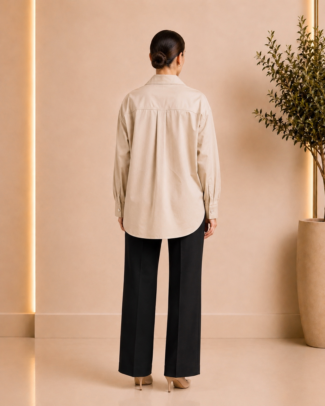 Tie-Pocket Utility Shirt