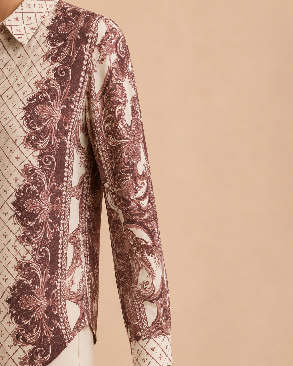 Royal Paisley Print Shirt