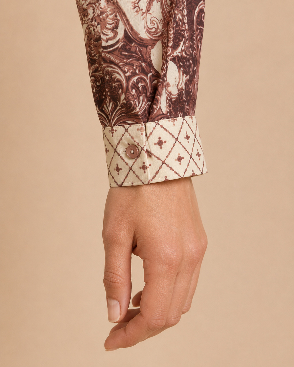 Royal Paisley Print Shirt