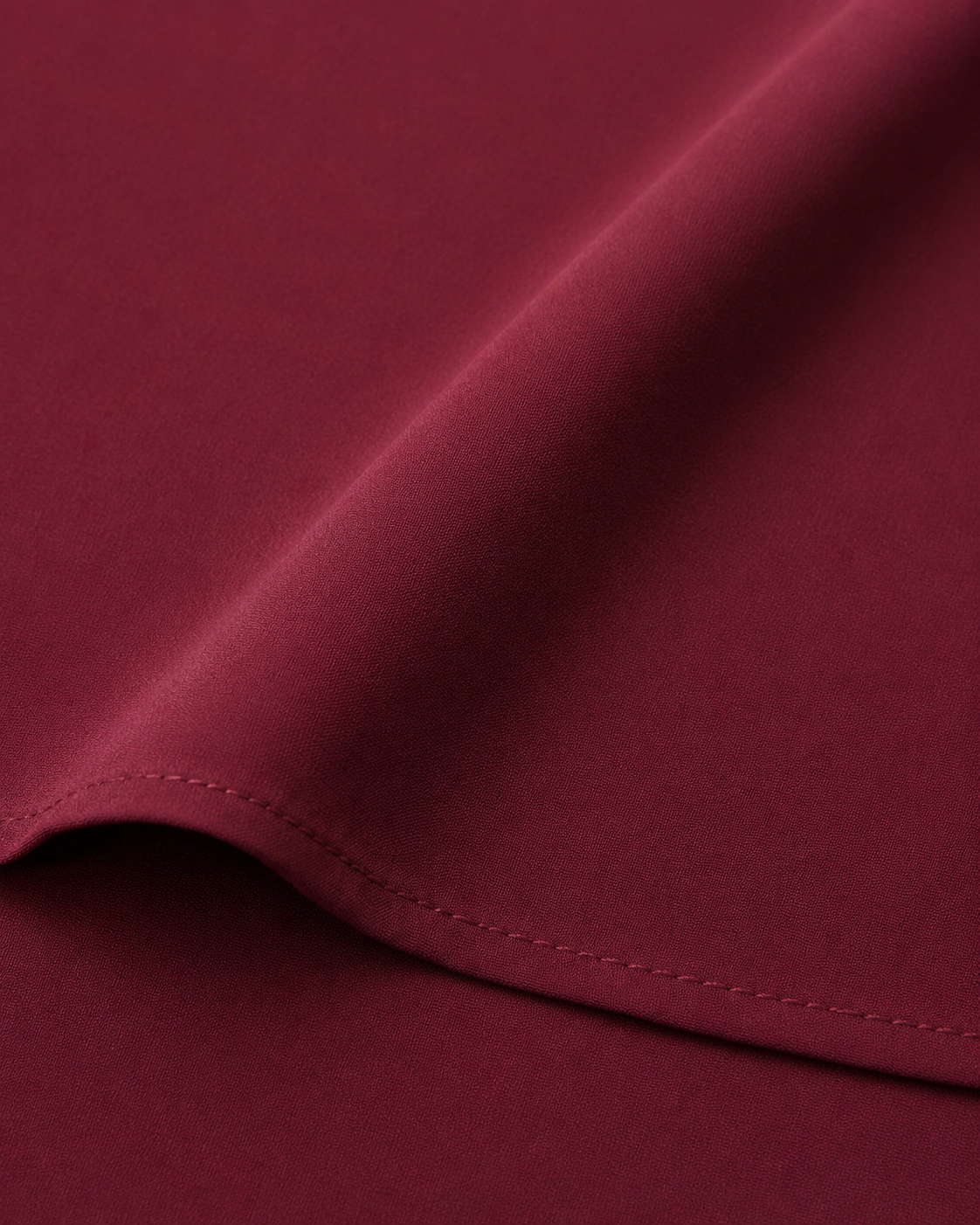 Burgundy Ruffle Sequin Blouse
