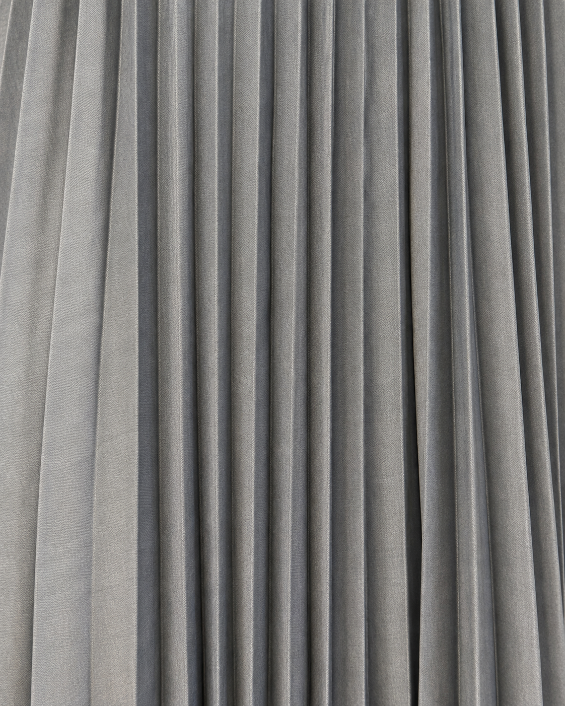 Grey Elegance Peplum & Pleated Skirt Dress