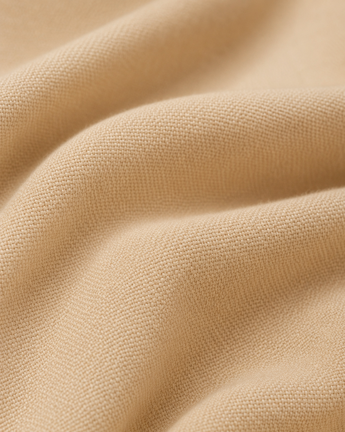 Beige Contrast Lapel Blazer