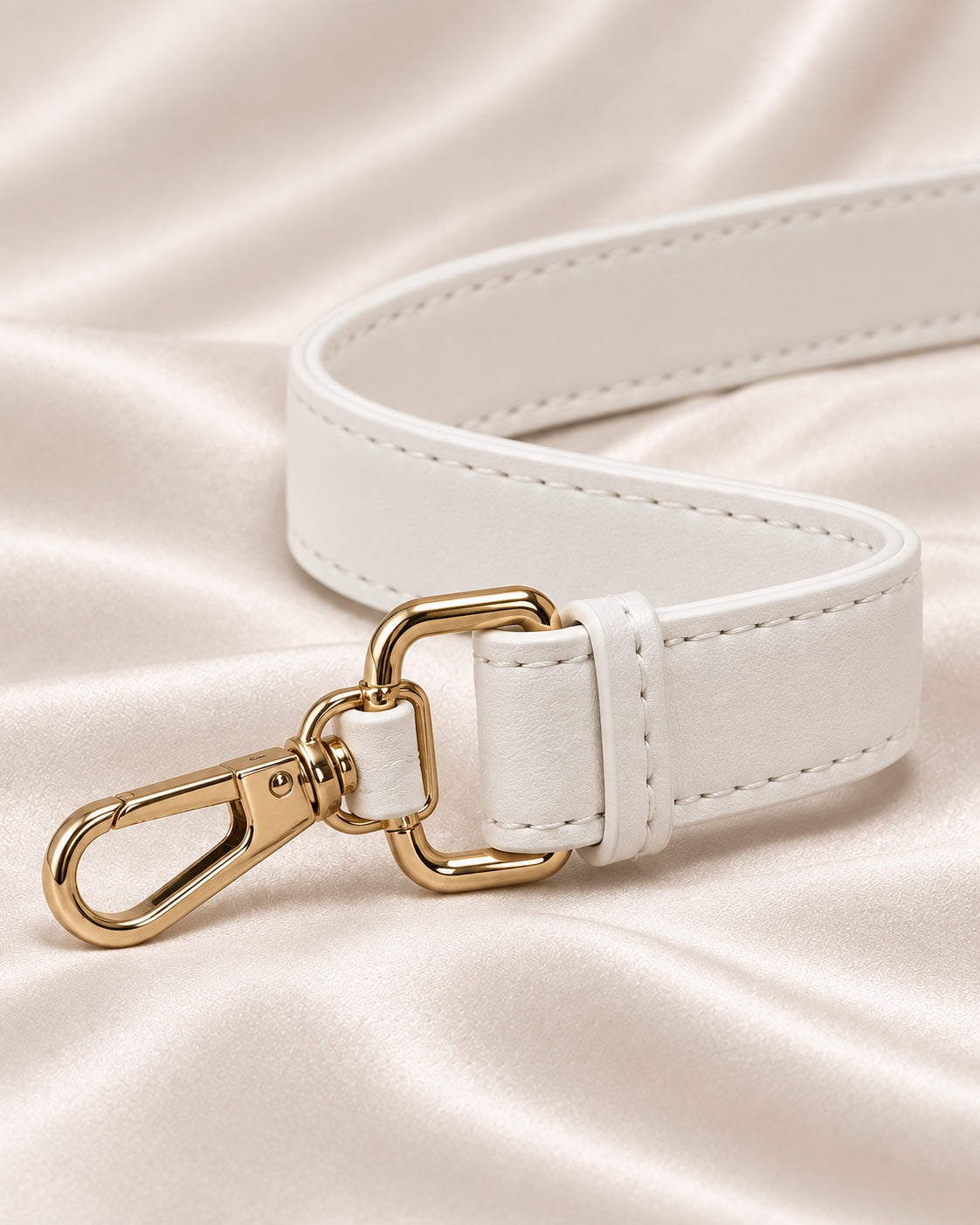 Luna Gold Cat Handle Structured Bag