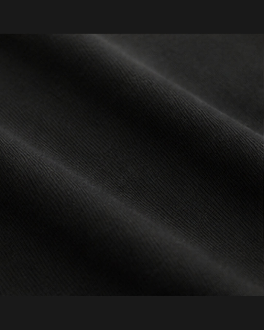 Black T-shirt fabric texture detail