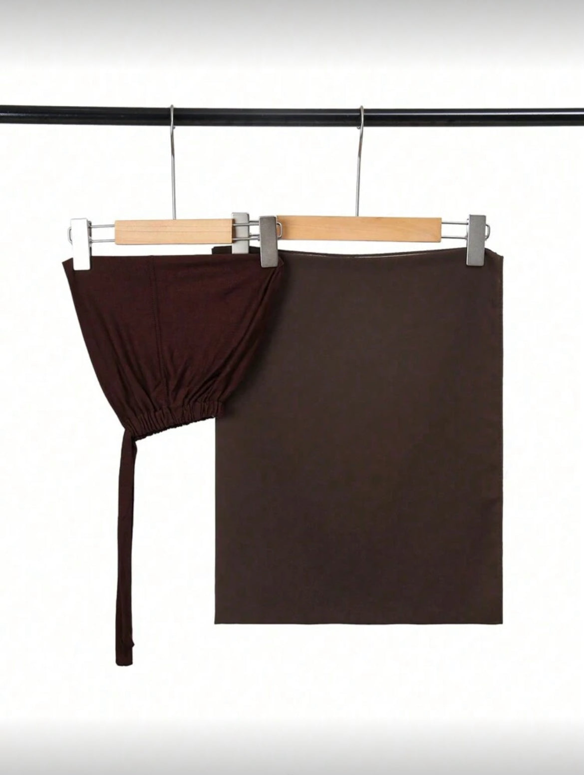 Dark Brown Chiffon Hijab product view