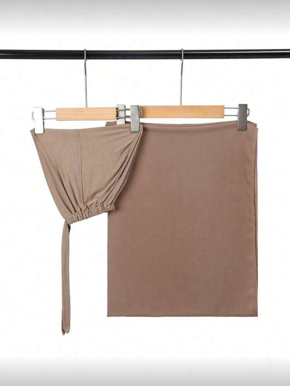 Taupe Chiffon Hijab product view