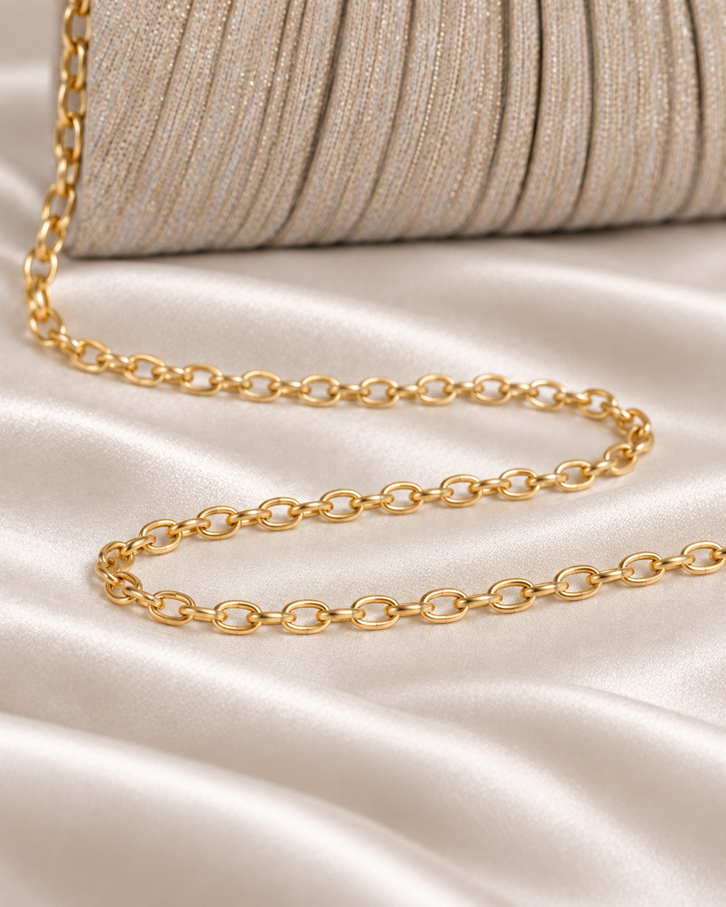 Gold Chain Strap Detail