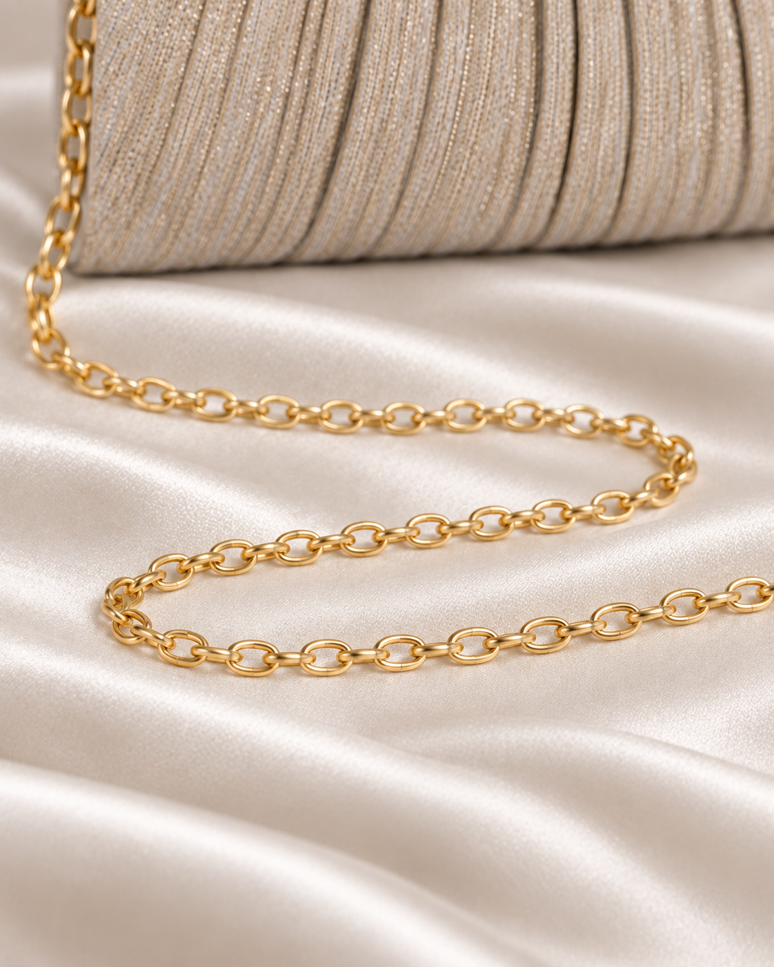Gold Chain Strap Detail