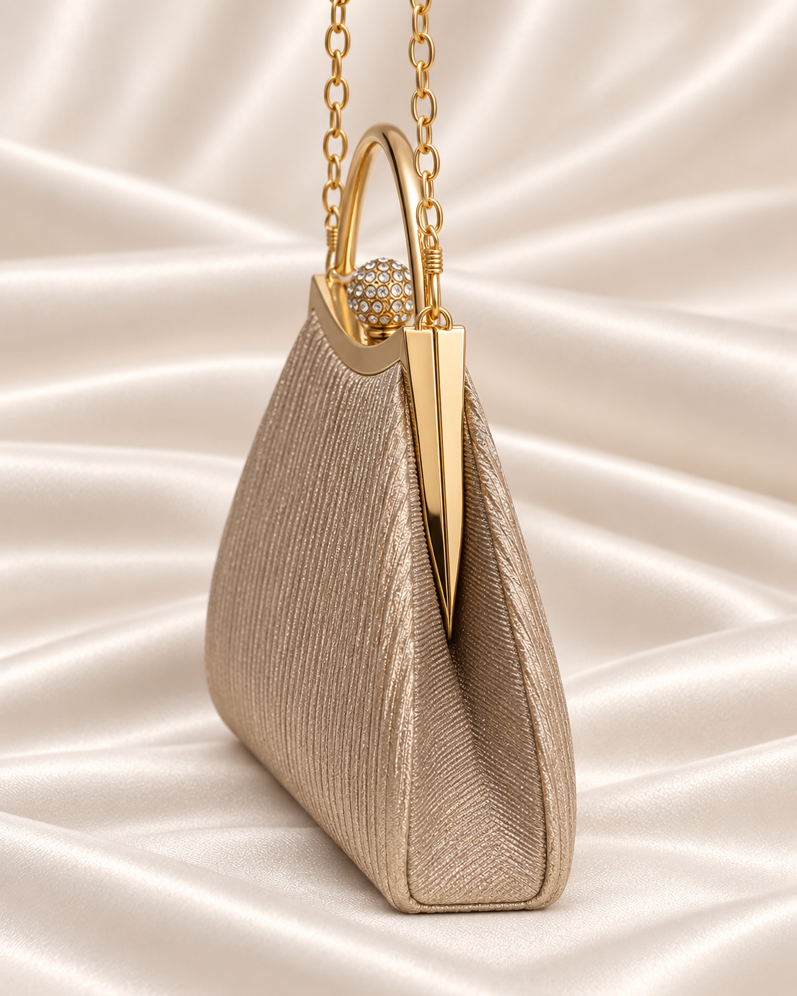 Side profile and structured frame detail
