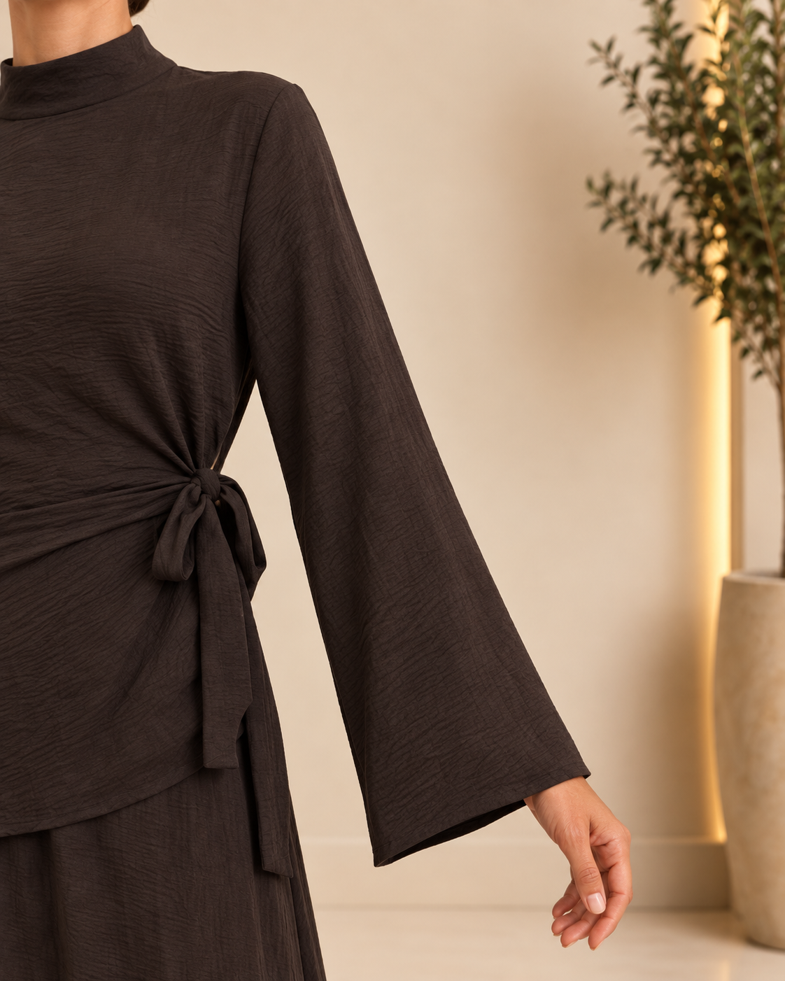 Sleeve shape detail