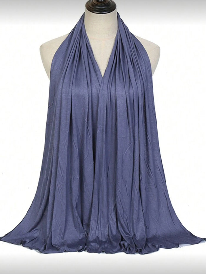 Slate Blue Essential Jersey Hijab