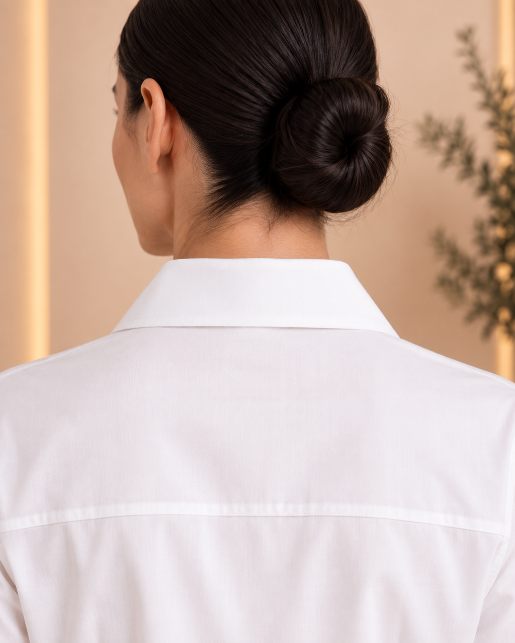 Back collar detail
