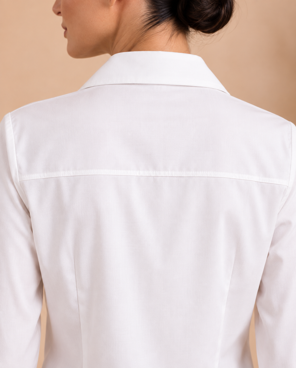 Horizontal back yoke seam detail